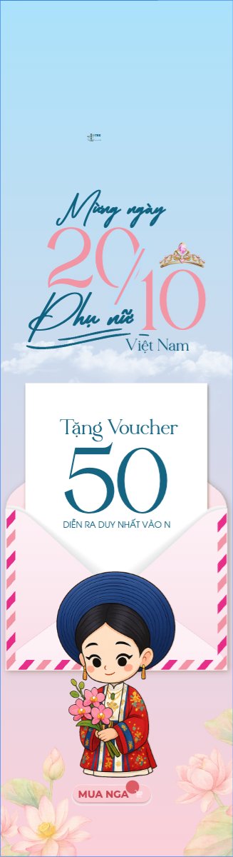 20/10, Ngày phụ nữ Việt Nam, Vietnamese Women's Day, phụ nữ, sự kiện, event, dễ thương, cute, chibi, hoạt hình, cartoon