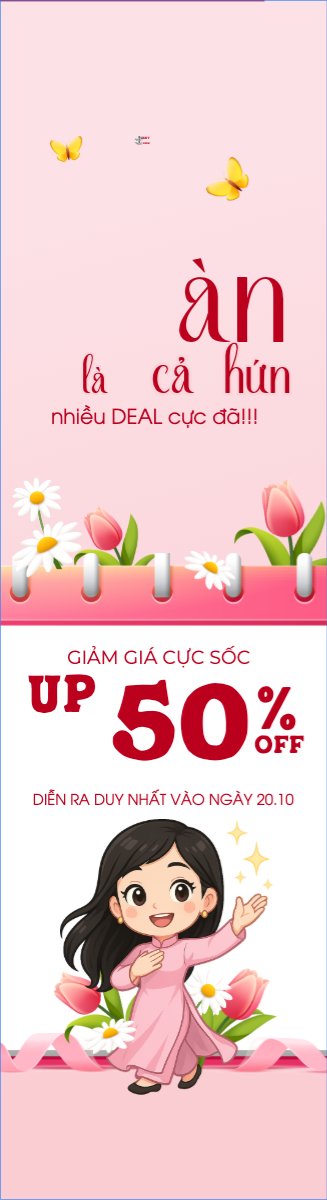20/10, Ngày phụ nữ Việt Nam, Vietnamese Women's Day, phụ nữ, sự kiện, event, dễ thương, cute, chibi, hoạt hình, cartoon