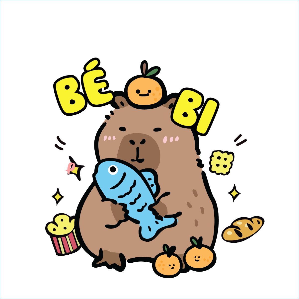 Capybara, chuột lang nước, trending, hot, viral, xu hướng, thịnh hành