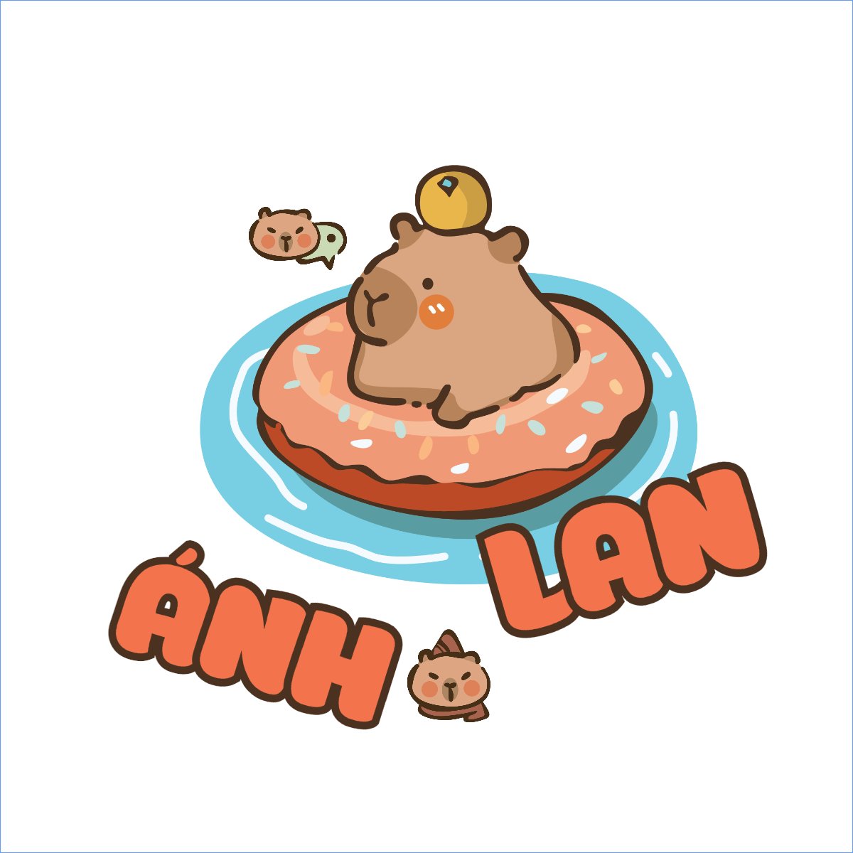 Capybara, chuột lang nước, trending, hot, viral, xu hướng, thịnh hành