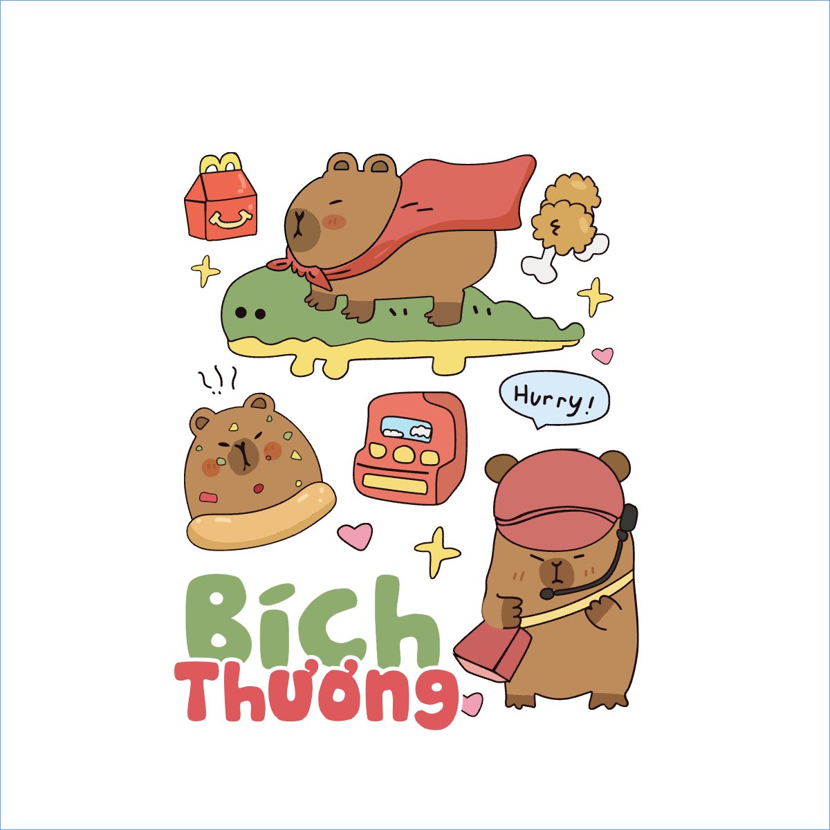 Capybara, chuột lang nước, trending, hot, viral, xu hướng, thịnh hành