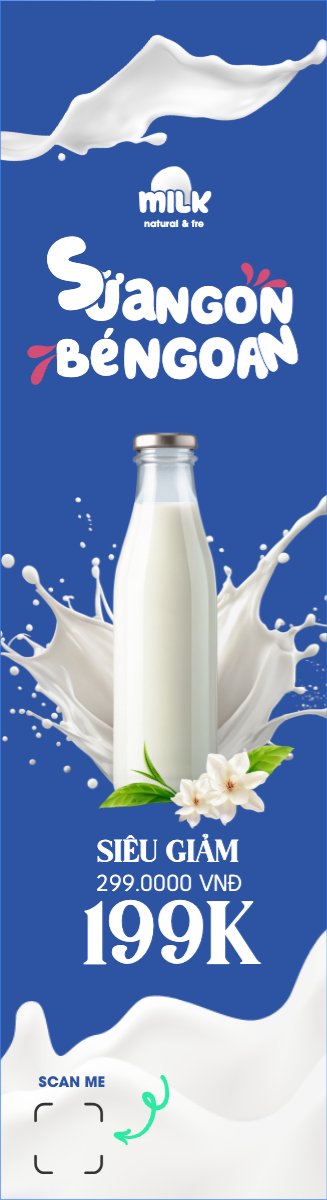 Nước uống, juice, giải khát, F&B, drink, sữa, milk