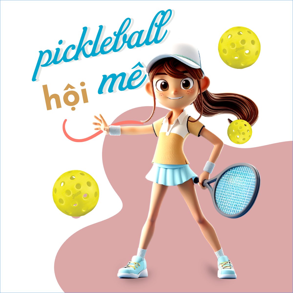 Pickleball, đánh bóng, thể thao, sport, hội nhóm, team, tập thể