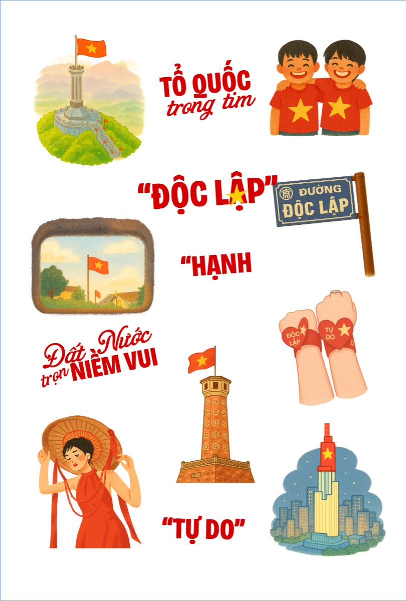 2/9, Quốc Khánh, lễ hội, Việt Nam, sự kiện, event, dễ thương, cute