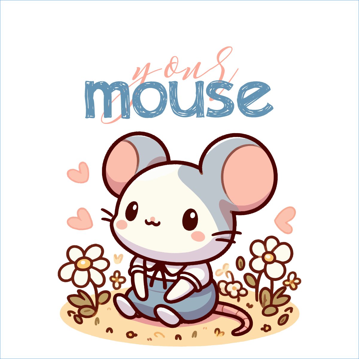 Chuột, mouse, dễ thương, hoạt hình, cá nhân, nhân vật, personal style, signature