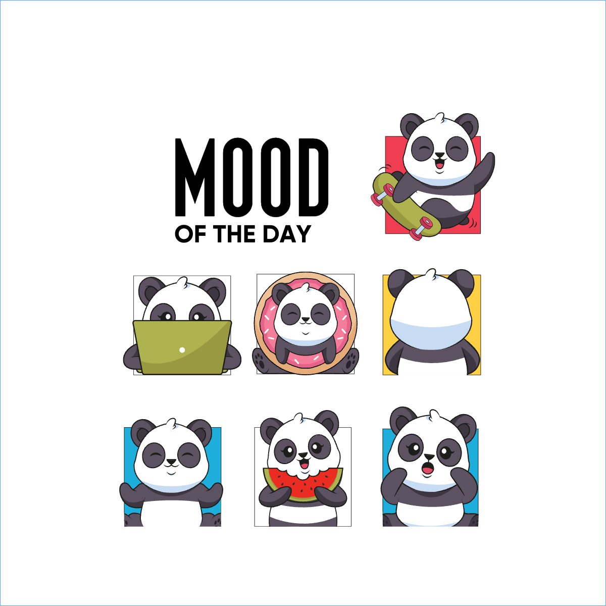 Panda, gấu trúc, hội nhóm, team, tập thể