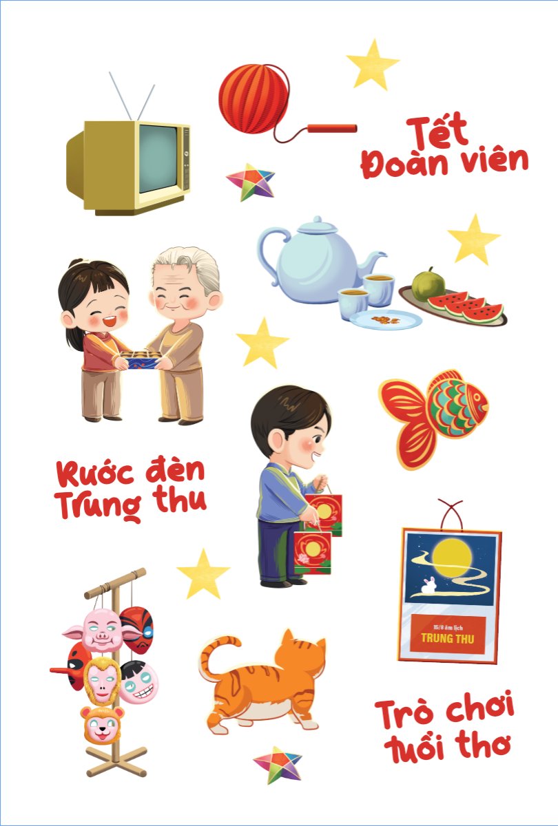 Trung thu, Tết Đoàn Viên, mid-autumn festival, sự kiện, event, dễ thương, cute, chibi, hoạt hình, cartoon