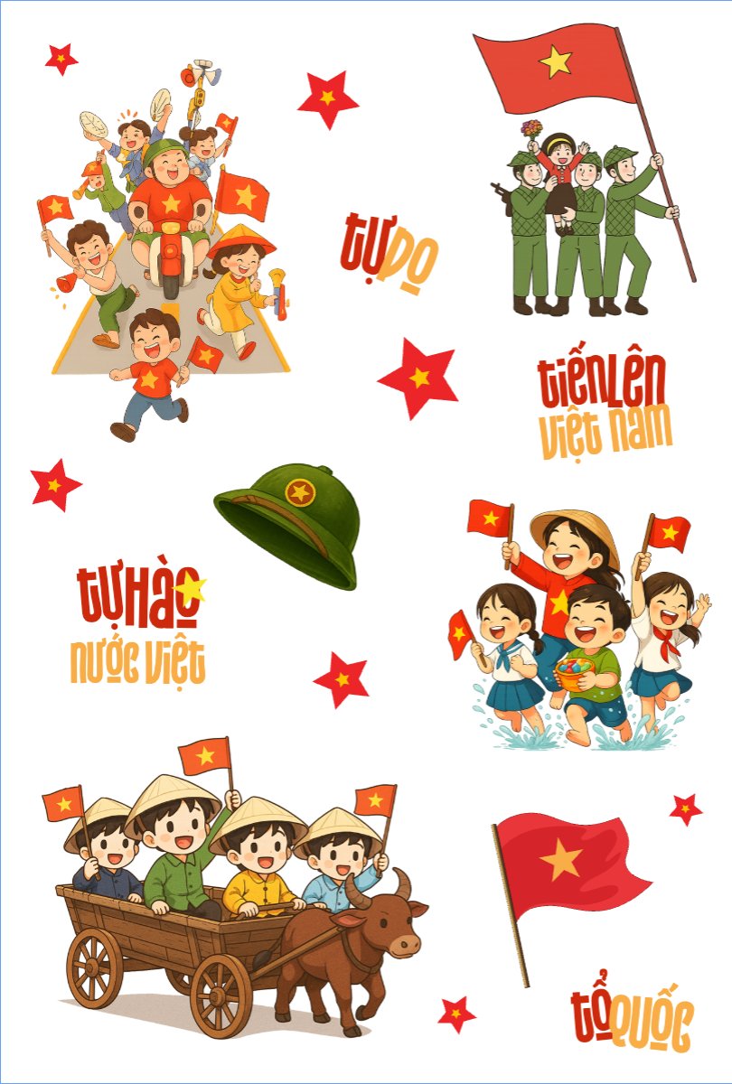 2/9, Quốc Khánh, lễ hội, Việt Nam, sự kiện, event, dễ thương, cute