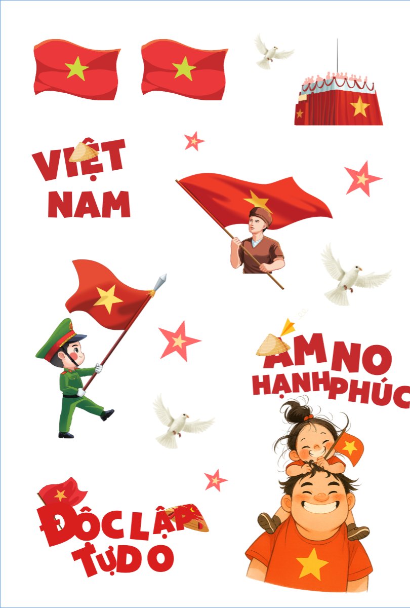 2/9, Quốc Khánh, lễ hội, Việt Nam, sự kiện, event, dễ thương, cute