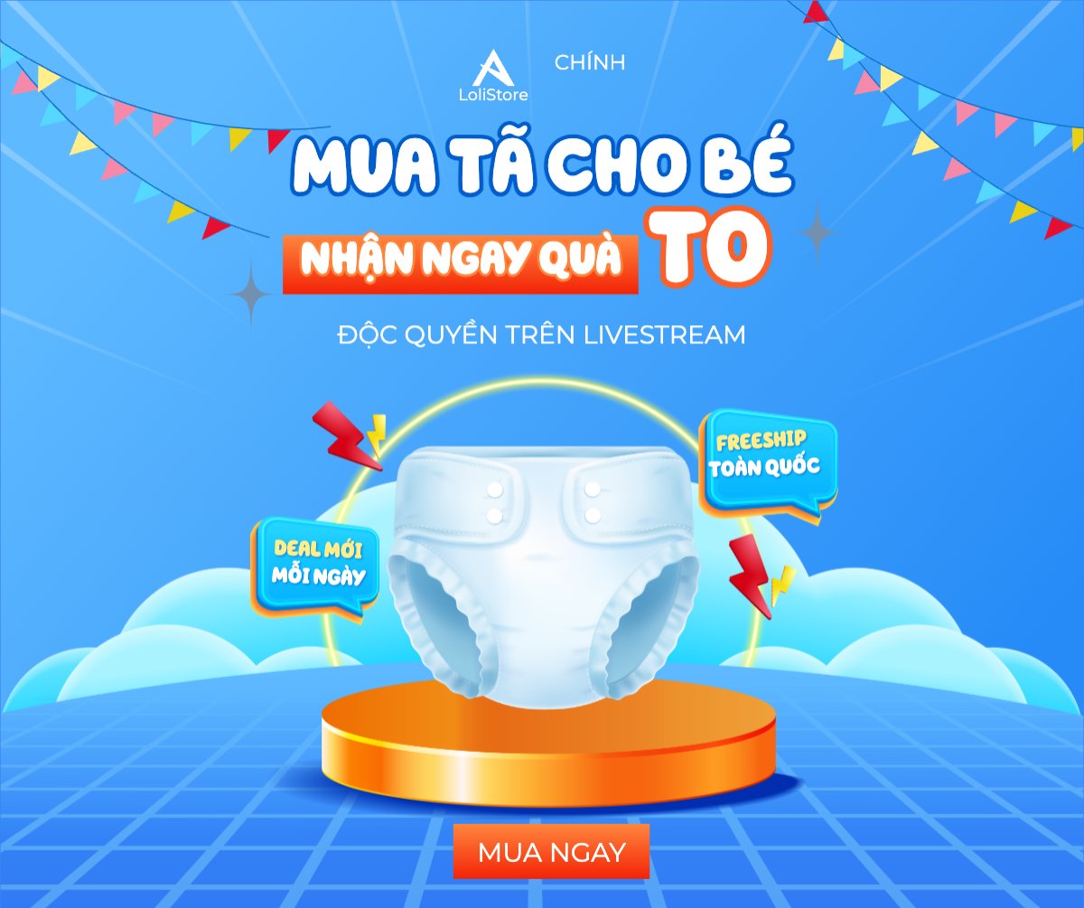 Kids, baby, trẻ em, giảm giá, ưu đãi, sale, sức khỏe, tả, bỉm, quảng cáo, sự kiện, event