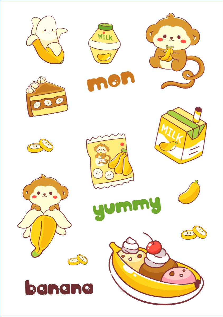 Đồ ăn, food, thực phẩm, ẩm thực, chuối, banana, khỉ, monkey