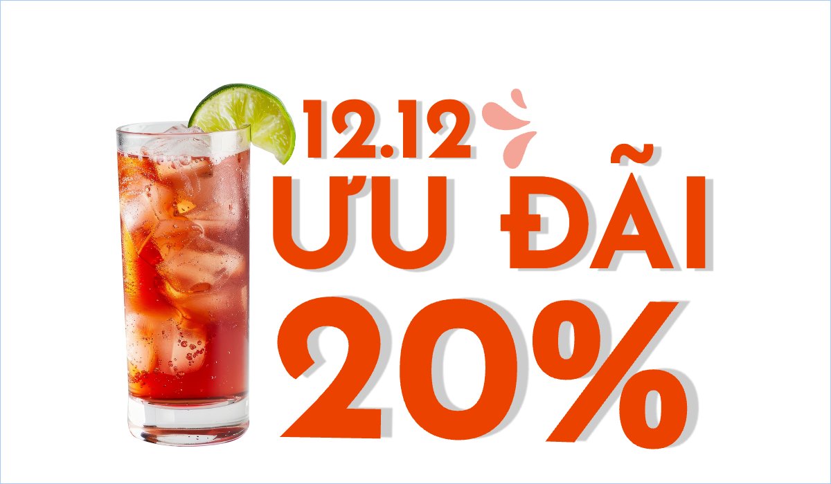 Nước uống, juice, giải khát, F&B, drink